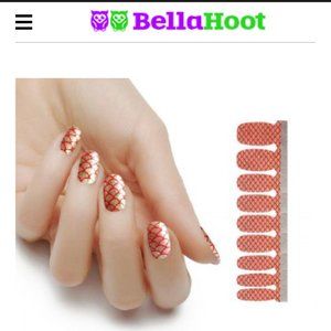 Bella Hoot Premium Polish Confetti Tropical Mermaid Nail Polish Strips